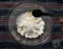 画像:全部を混ぜる