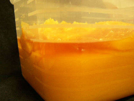 分離した状態を横から見た。